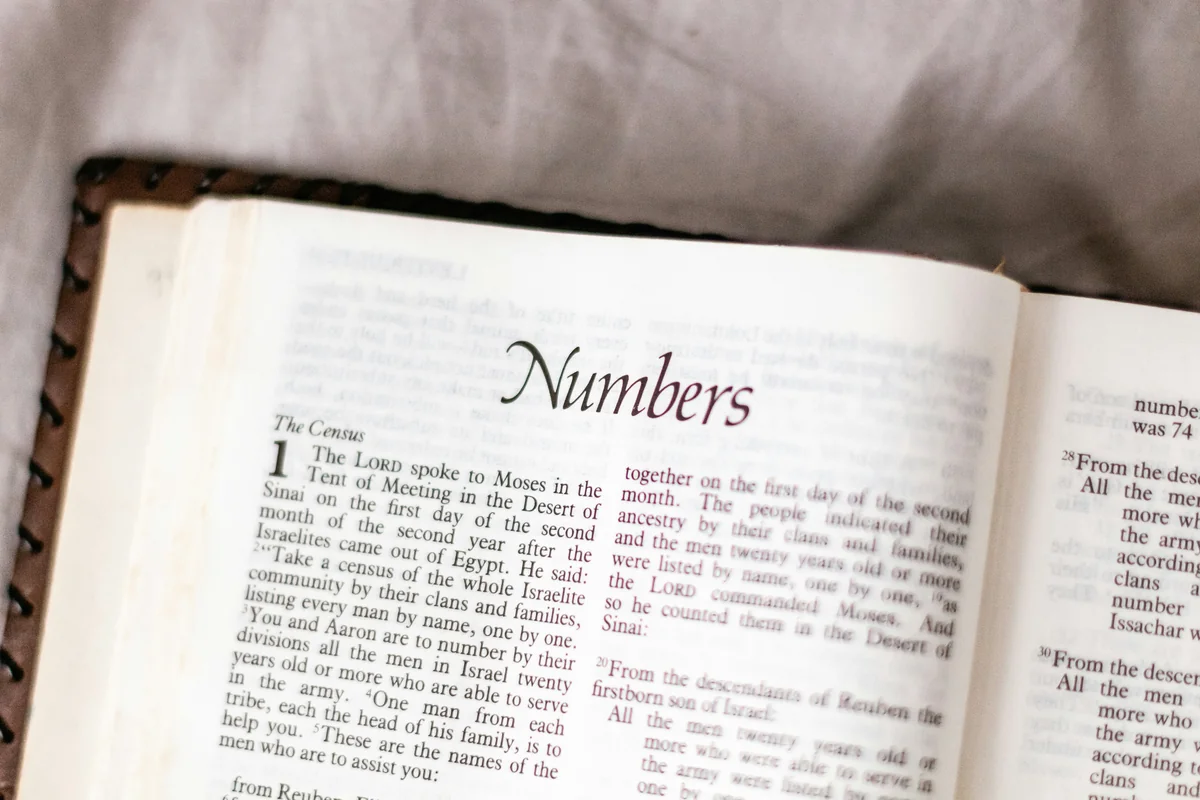 The Bible book of Numbers - meaning of angel numbers