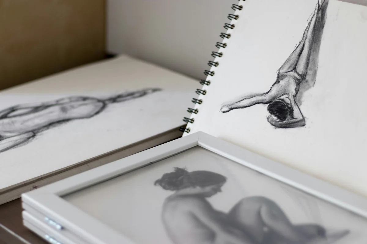 painting woman naked woman - psychic soulmate sketches